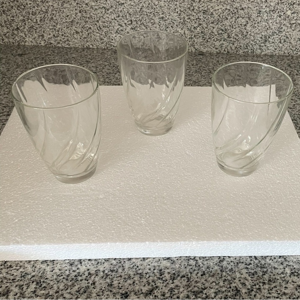 Elegant Clear Short Glass Tumblers